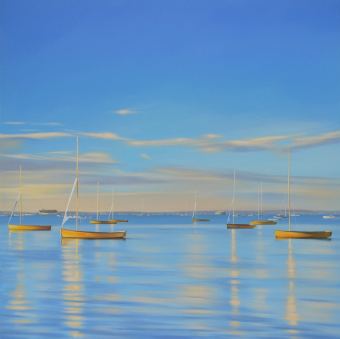 Sunset - Boats at Seaview