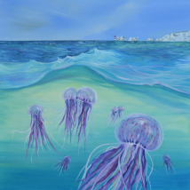 Mauve Jellyfish